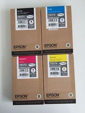 Original Epson T6171 T6172 T6173 T6174 MHD:2017 HCapacity Epson B-500DN B-510DN 