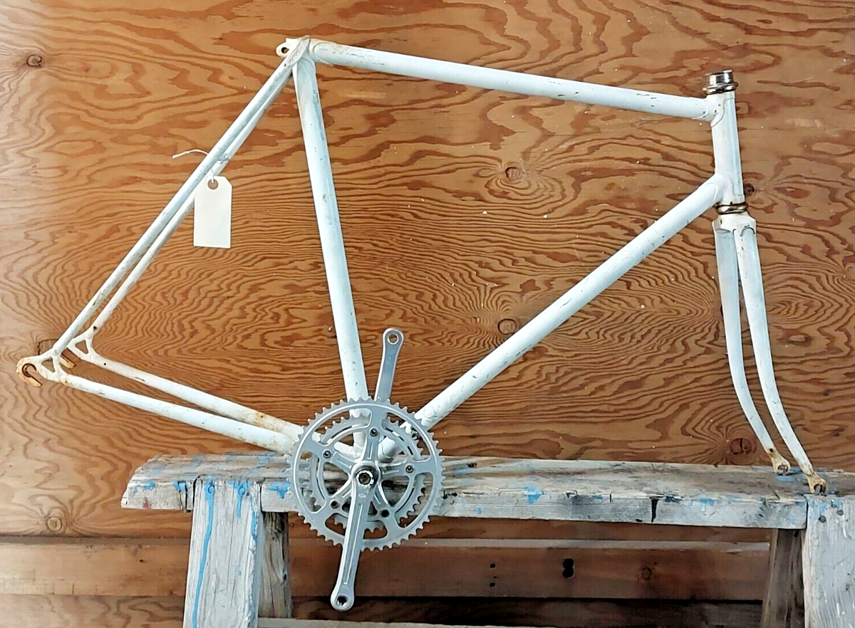 1980 Trek 560 Touring Road Bike Frame 58cm Large Chromoly Steel