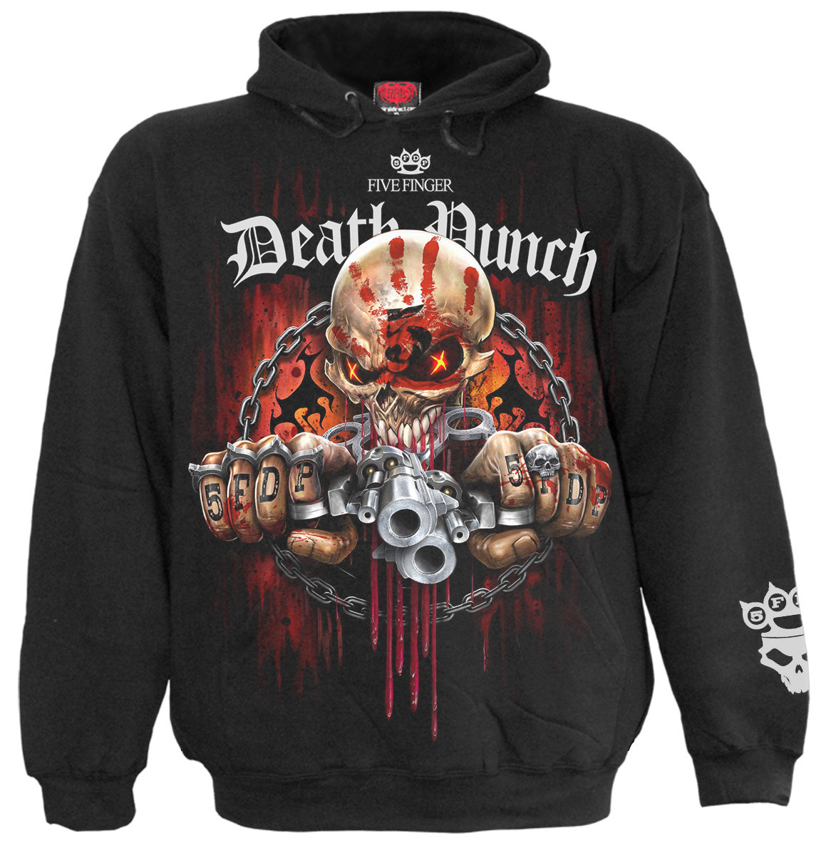 Sant Merry Christmas Snow Five Finger Death Punch Hoodie | lupon.gov.ph