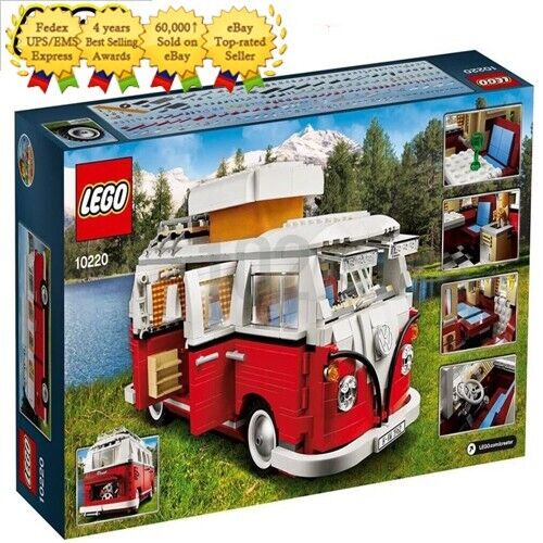 LEGO 10220 Creator Expert Volkswagen T1 camping-car - neuf scellé en usine - Photo 1/6