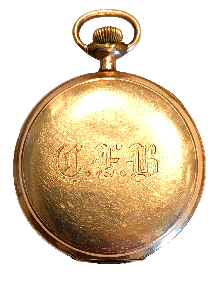 Birks Vintage Pocket Watch Gold Filled Circa 1920's | eBay