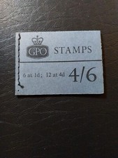 GB 1967 September 4s/6d Stitched Booklet L68p.  MNH
