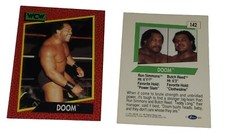 1991 WCW #142 Doom Butch Reed Ron Simmons Farooq Impel Wrestling Card WWE #