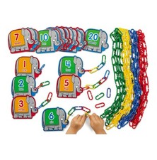 Lakeshore Count  Link Activity Kit - Not in original box- all pieces included