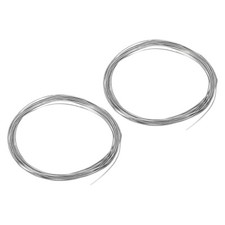 2Roll 99.99 High Purity Zinc Wire 21 Pure Zinc Beading Wire 0.8mm 16.4'/Roll