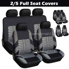 For Chevrolet Equinox 2005-2025 Car Seat Covers Full Set Cloth 2/5-Seat USA