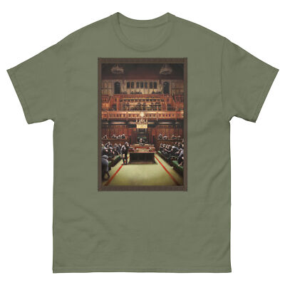 Monkey Parliament T Shirt Design by Banksy