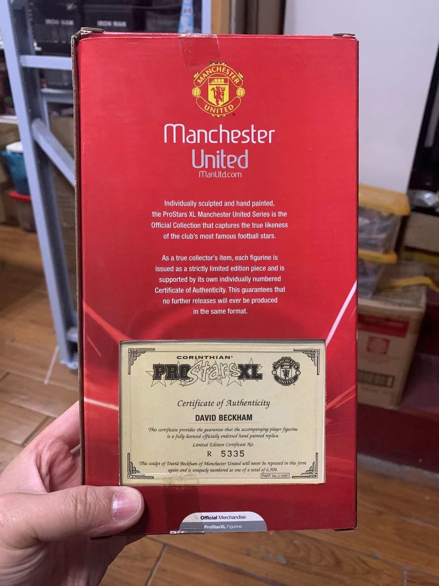 172★サッカー★beckham★prostars★フィギュア Corinthian Prostars Manchester United David Beckham XL030