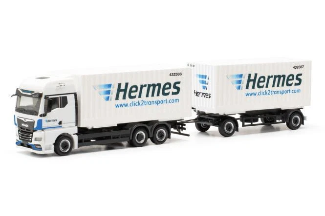 Herpa LKW MAN TG-X GX WKHZ Hermes 317658 - Bild 1 von 1