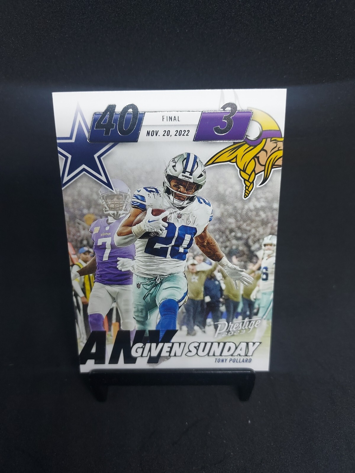 2023 PANINI PRESTIGE ANY GIVEN SUNDAY TONY POLLARD#AGS-11 DALLAS COWBOYS