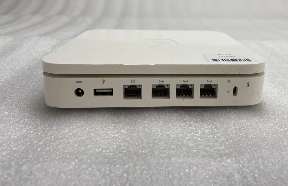 Apple AirPort Extreme Base Station 3rd Gen A1301 4-Port Wireless Router WORKS - Image 3 of 4