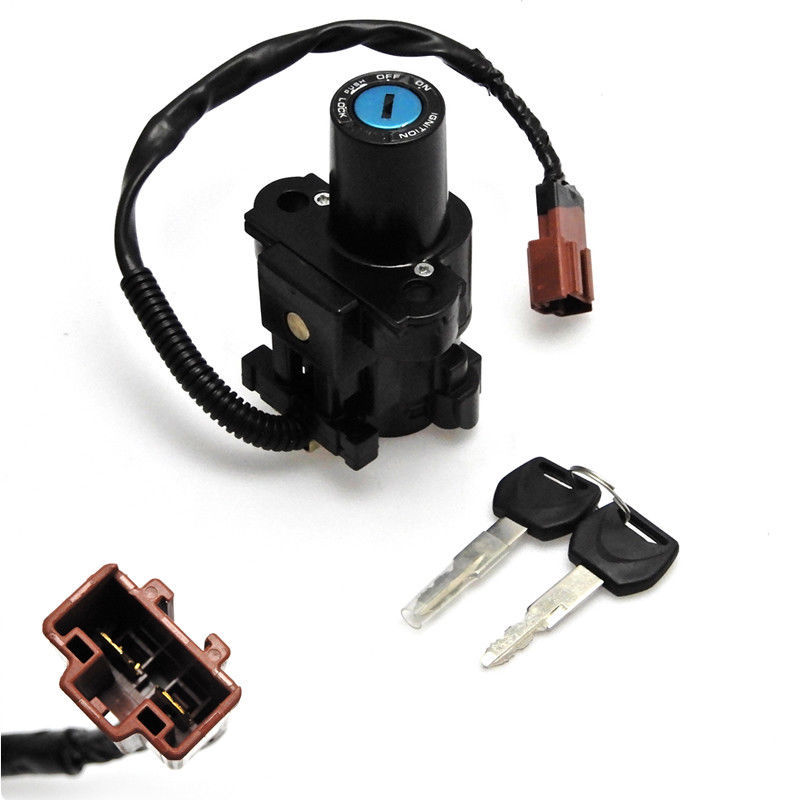 Ignition Switch Fuel Gas Cap Seat Lock Key 2007-2014 For Honda CBR