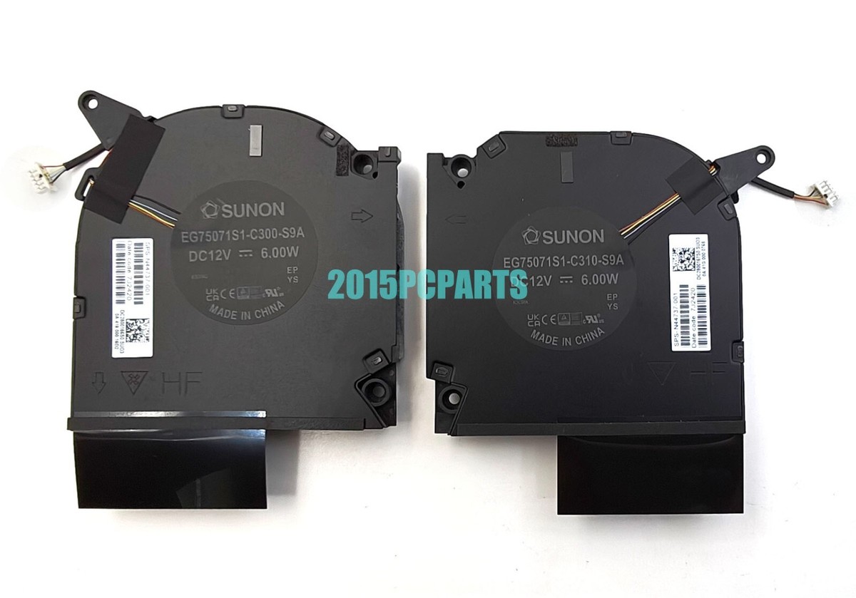 Intel Core i7-10700F, HP(OMEN)マザーボード ファン New HP Omen 16-WF 16-WF0097NR 16-WF1073dx CPU / GPU Cooling Fan