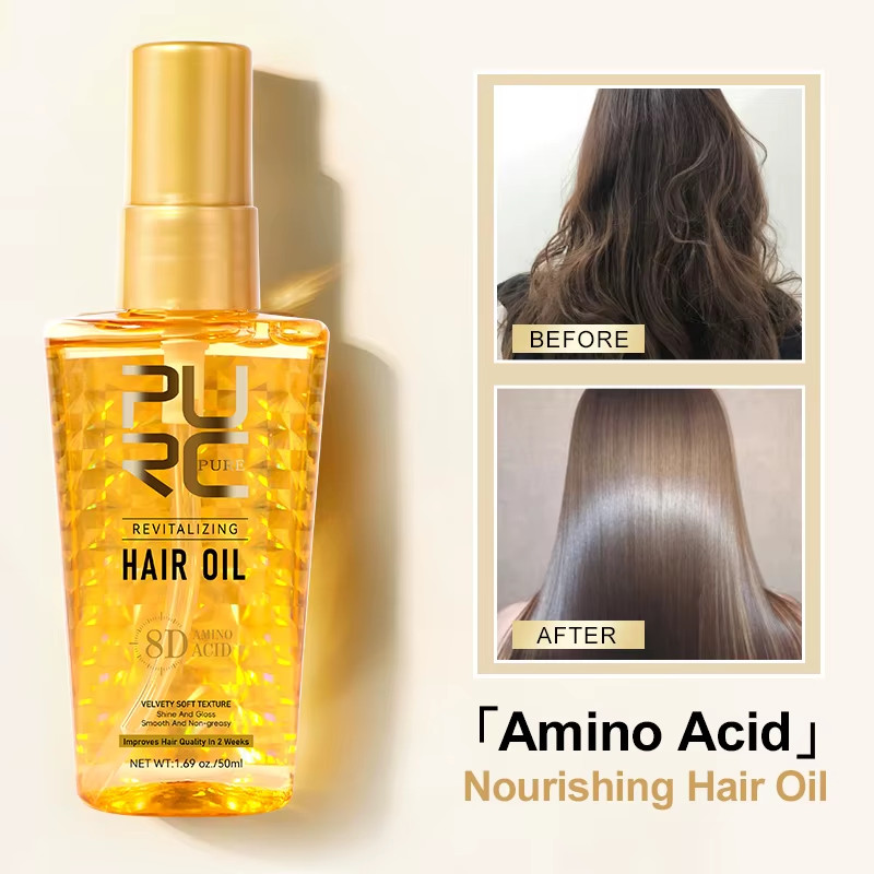 Huile d'Argan Marocaine Premium : Sérum Lissant Haute Brillance Flacon 100ml