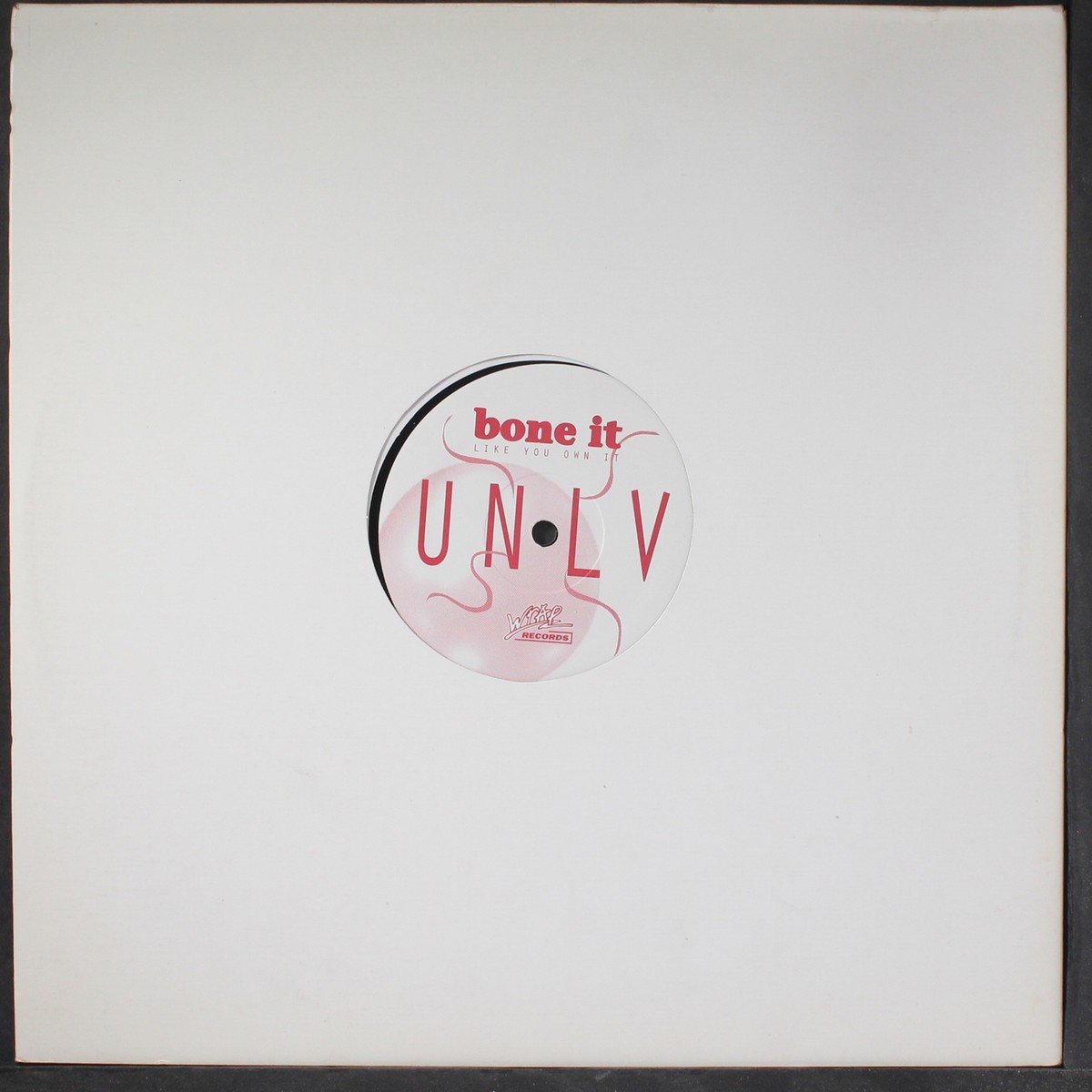 洋楽 G-RAP UNLV (LP) UNLV: bone it WRAP 12