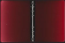 6-ring Binder for #6 Dealer Sales Cards 5" x 7" Various Colors