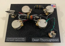 Dean Thoroughbred Wiring Harness Upgrade: CTS, Switchcraft, Emerson, NEW!