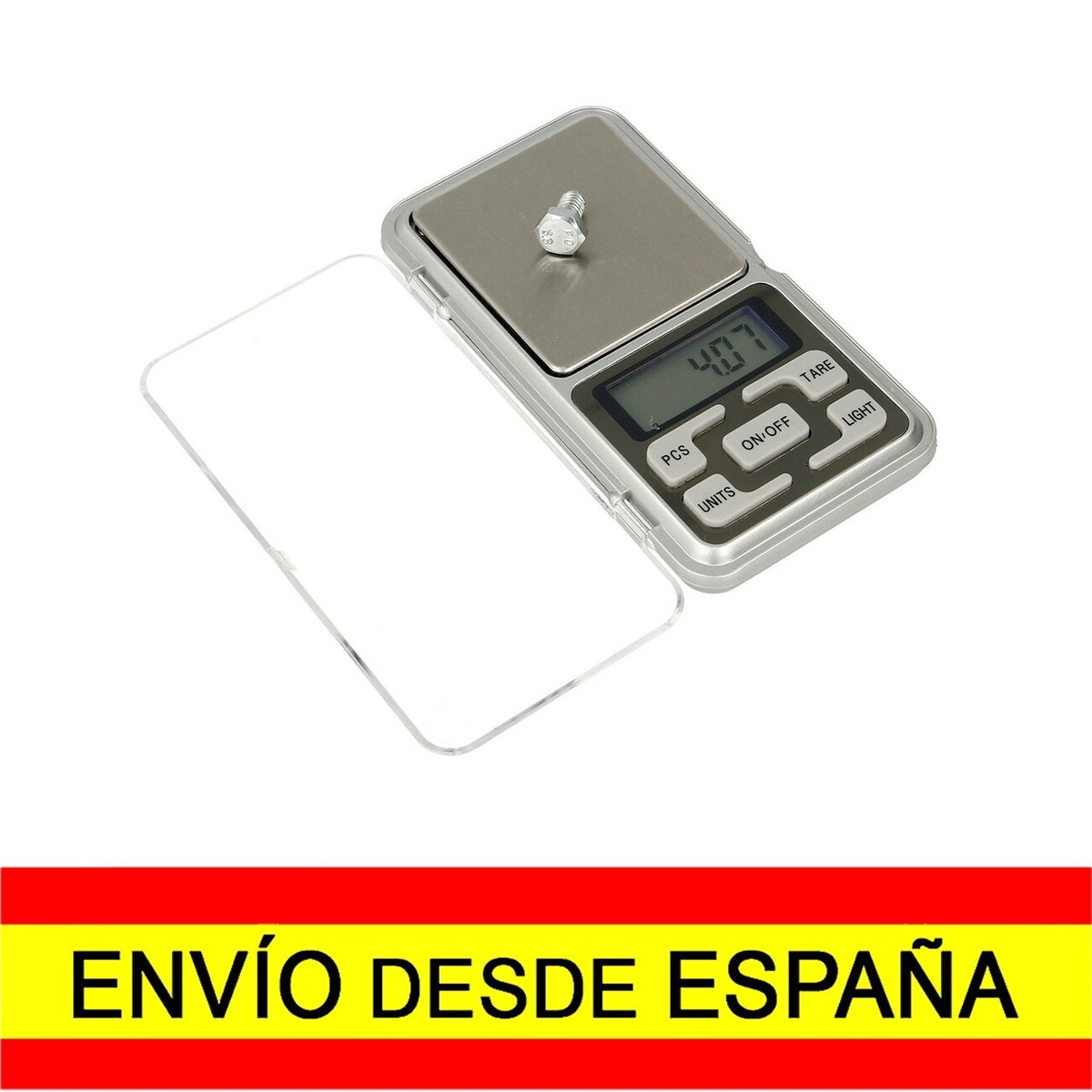 Balanza Bascula Peso Digital de Precisión 0,01gr-200gr Entrega 48