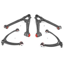 4x Front Upper Lower Control Arms for Chevy Silverado GMC Sierra 1500 2007-2013