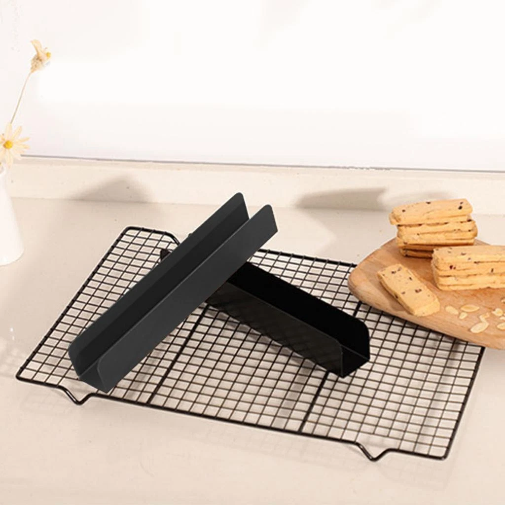 2 Pieces Rectangle U Shape Baking Sheets Cranberry Cookies Mold for Dessert
Opens in a new window or