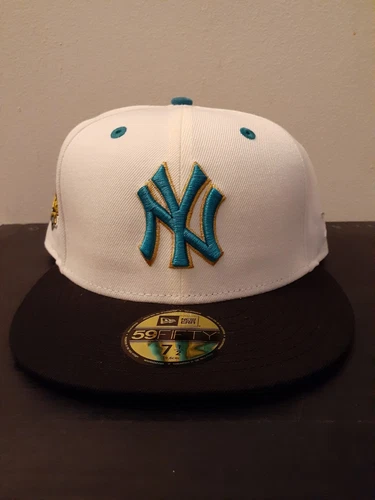Hat Club Tropics Yankees Sz 7 1/2