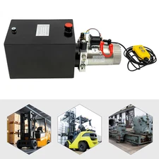 1.6KW 14 Quart Single Acting Hydraulic PuWmp For Hydraulic Trailers Power Unit