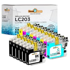 LC203BK LC203C LC203M LC203Y Ink for Brother MFC-J680DW MFC-J880DW Lot