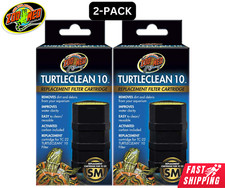 Zoo Med Replacement Cartridge Small For TC-22 TurtleClean Filter 10 - 2 PACK 