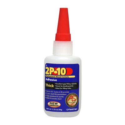 FastCap 2P-10 Solo Thick Adhesive Glue (2.25 Ounces) 2P-10 SOLO THICK 2 O