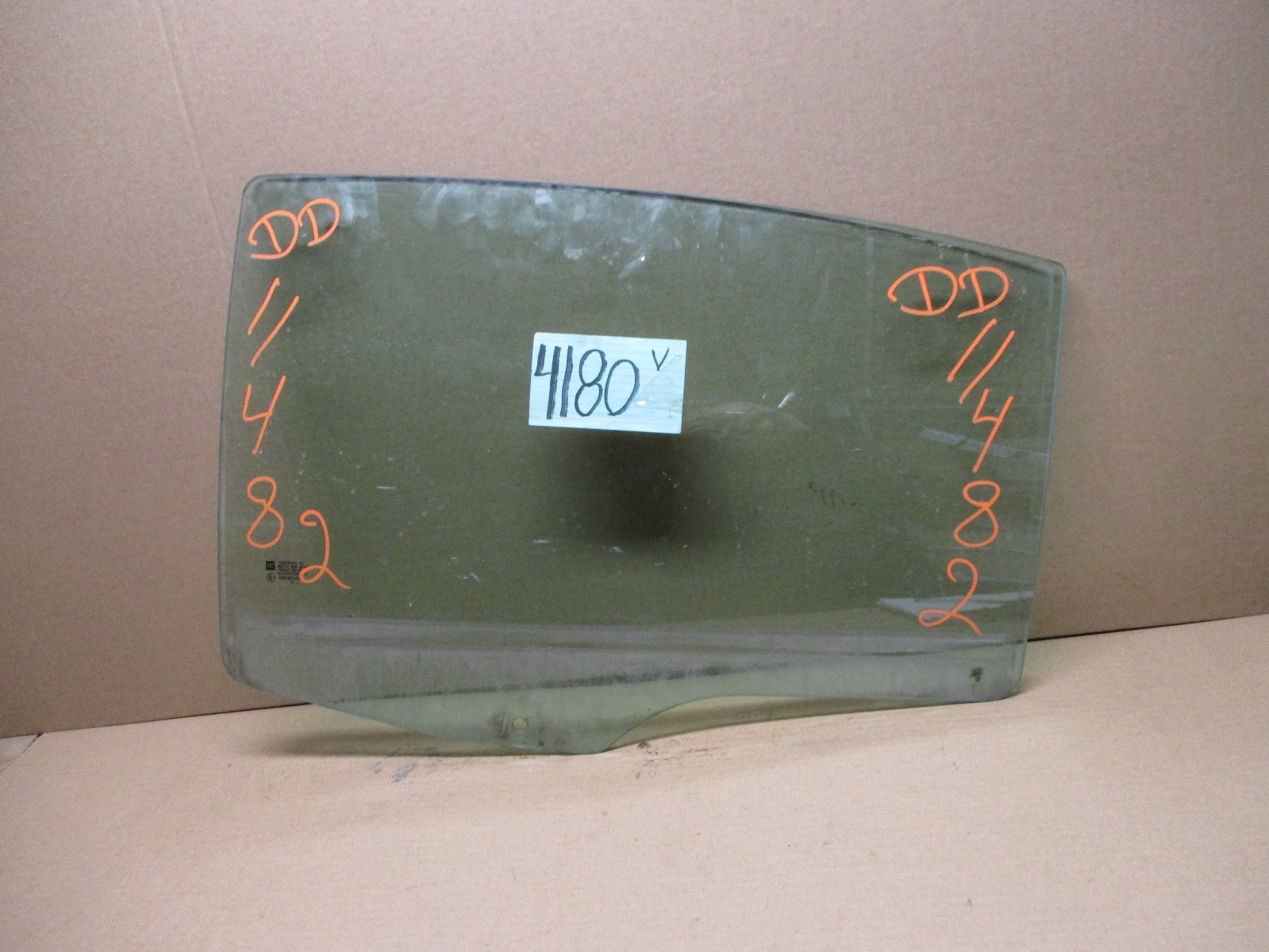 08 09 10 11 12 Chevrolet Malibu REAR DRIVER Side Used Door Glass #4180-V 