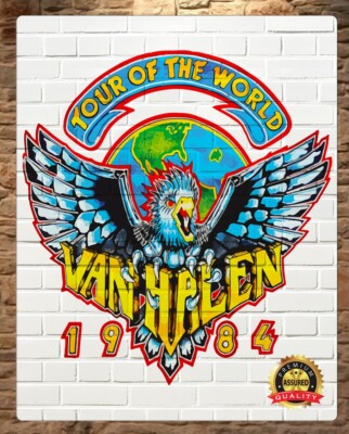 Van Halen - 1984 - Art - Rare - Metal Sign 11 x 14 | eBay