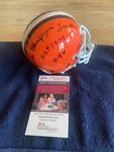 Dante Lavelli #86/Gluefingers/HOF 75 Signed Authentic Mini Helmet JSA COA & Case — photo 1