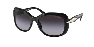 NEW Prada 04ZS Sunglasses 1AB09S Black 100% AUTHENTIC