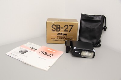 Nikon Speedlight SB-27 Shoe Mount Flash for Nikon for sale online
