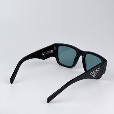 NEW Prada PR10ZSF 16K40K Black Petrol Green Square Unisex Sunglasses s-l400.jpg main image 4