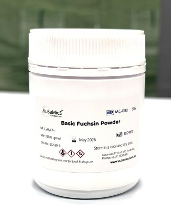 Basic fuchsine, Basic violet 14, CAS: 632-99-5, Fuchsin basic, Fuchsin ...