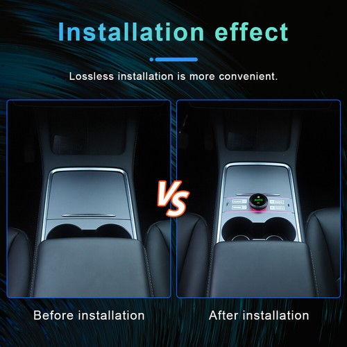 Car LCD Intelligent Control Expansion Dock Type-C For Tesla Model 3 / Y 2021-24 - Picture 2 of 12