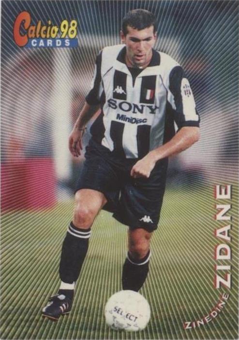 1997-98 Panini Calcio 98 - Zinedine Zidane #64 for sale | eBay