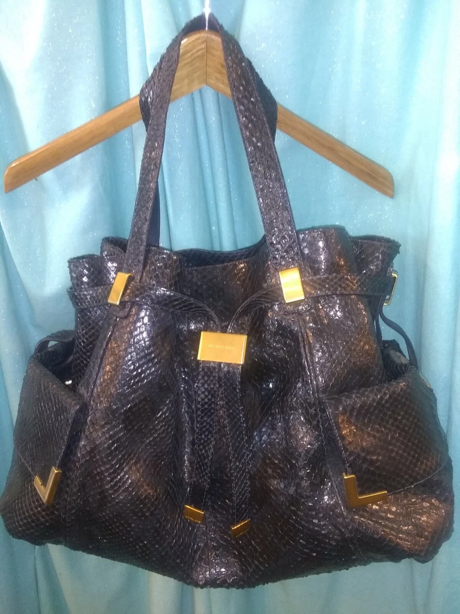 Michael kors python handbag on sale on sale