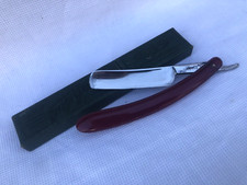 Vintage straight razor Trud vacha 1963 YACHT Red USSR