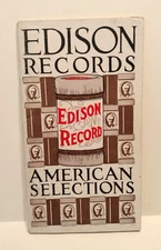 1909 EDISON CYLINDER RECORDS CATALOG (Aug) -Both Wax & Amberols Listed - Nice