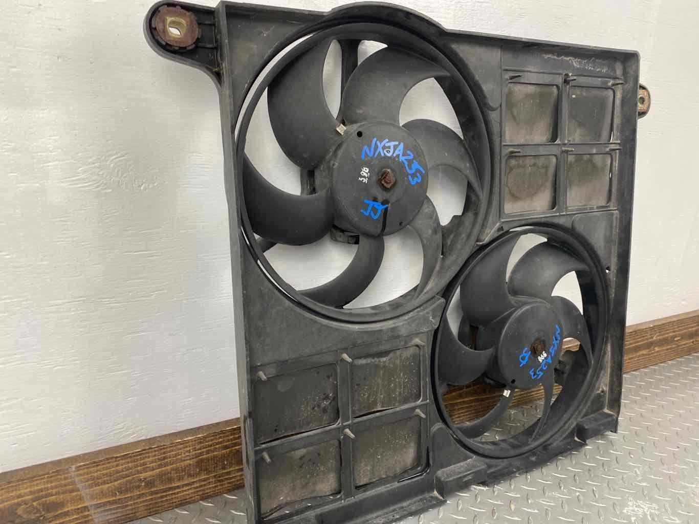9803 Jaguar XJ8 Dual Electric Radiator Cooling Fans eBay