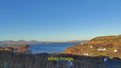 Foto 6x4 Fiskavaig Bay Ardtreck Ein wolkenloser Himmel und strahlender Wintersonnenschein c2021