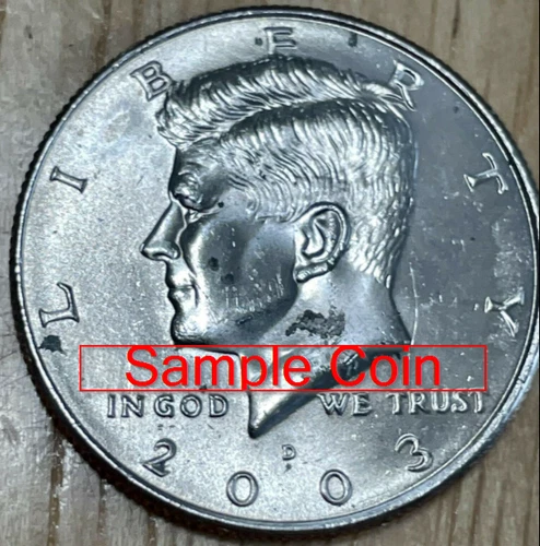 2003D John F Kennedy Half Dollar Coin Circulated NIFC Fifty Cent *Free Shipping*