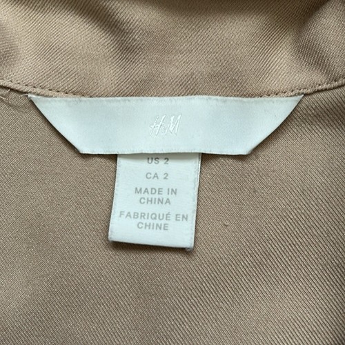H&M Women's Tan Sleeveless Jumpsuit size 2 - Picture 9 of 10