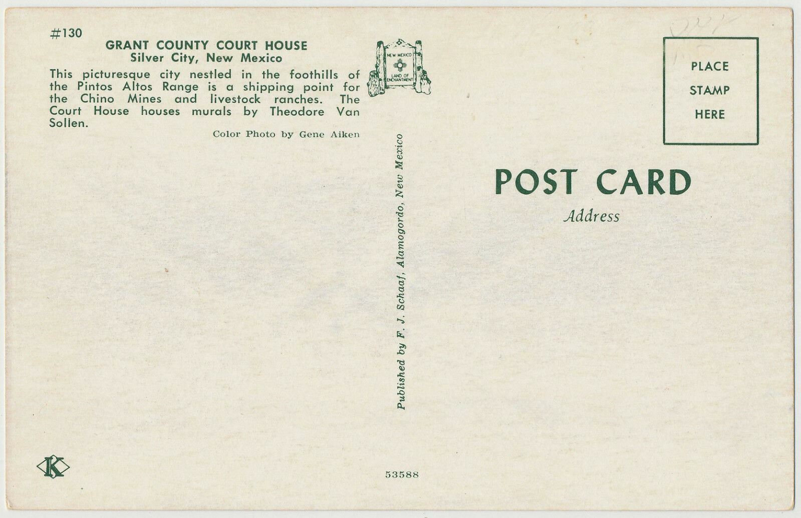 Grant County Court House, Silver City, New Mexico eBay