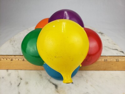 Vintage Japan Ceramic Balloon Wall Hanging 1981 - Hanger Clown Light Fitz Floyd