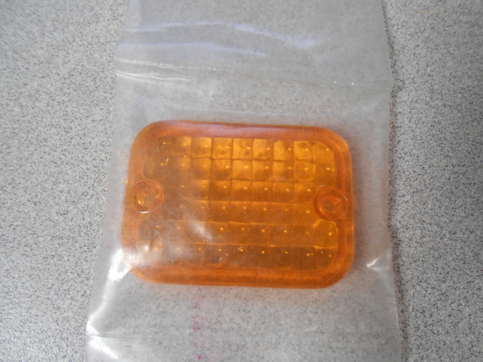 NOS Drag Specialties Replacement Amber Lens (Mini) DS-280167