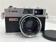 Canon Canonet QL17 G-III Rangefinder Black, w/40mm f/1.7 NJL025826 