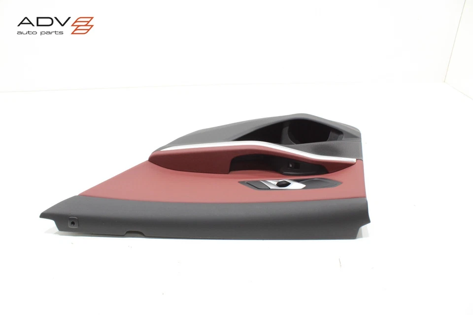 BMW M340i 330i 330e G20 2024 TRASERO DERECHO INTERIOR PUERTA PANEL EMBELLECEDOR CUBIERTA OEM Foto 3 de 4